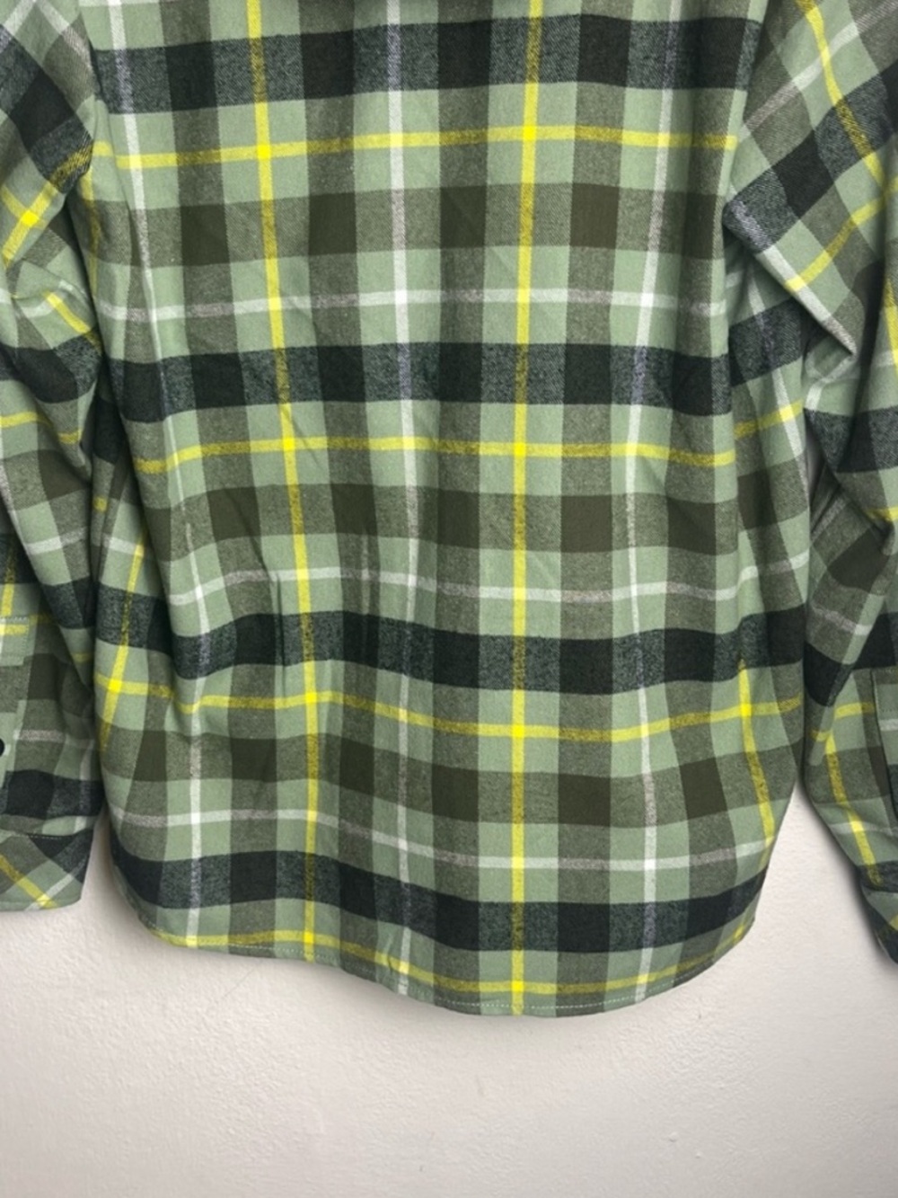 AIRWALK Long Sleeve Plaid Hooded Button-Down Shirt - Picture 8 of 13